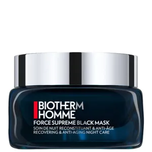 Force Supreme Black Mask de Biotherm | mascarilla facial  y Mascarilla Antiedad para el Hombre | Perfumerías Tin Tin