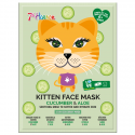 Animal Kitten Face Mask