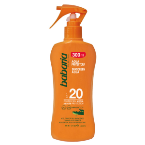 Comprar Babaria Spray Aqua Solar Aloe SPF20 Online