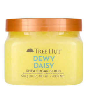 Shea Sugar Scrub Dewy Daisy de TREE HUT | Tratamiento Corporal  | Perfumerías Tin Tin