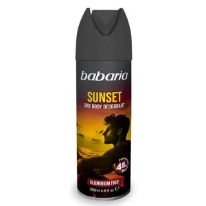 Body Spray Sunset de Babaria |   y Desodorante en Spray para el Hombre | Perfumerías Tin Tin